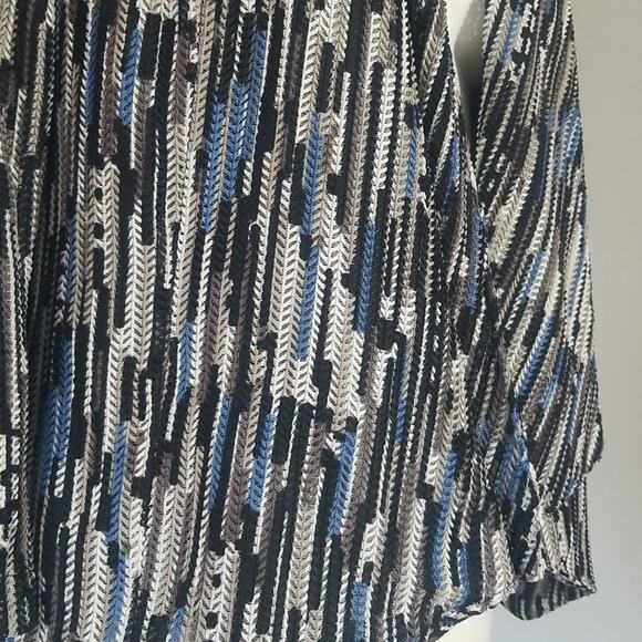 NWT Mona Leah Couture Drape Front Openfront Cardigan Sweater - Picture 2 of 6